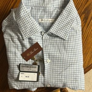 Loro Piana Dress Shirt XXL. Never used, was unwrapped to try on for 15 seconds.